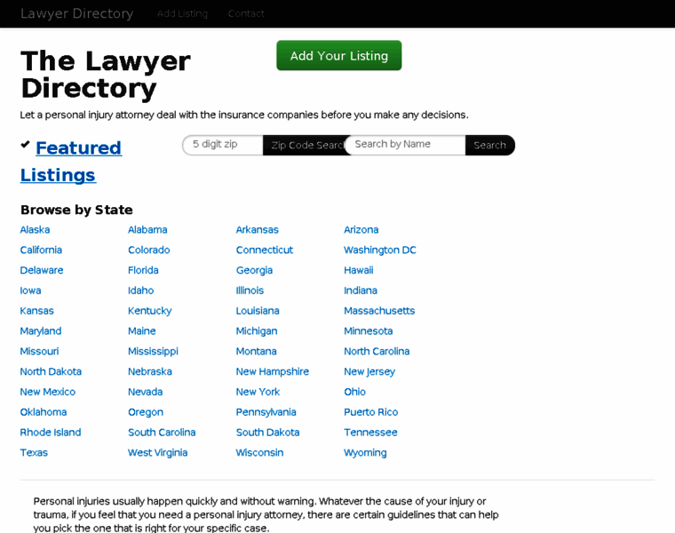Lawyer-directory.net thumbnail