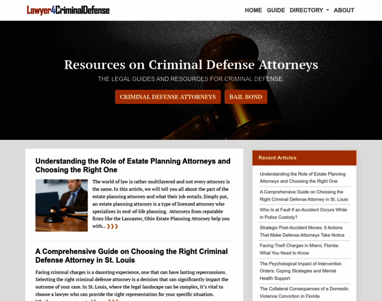 Lawyer4criminaldefense.com thumbnail