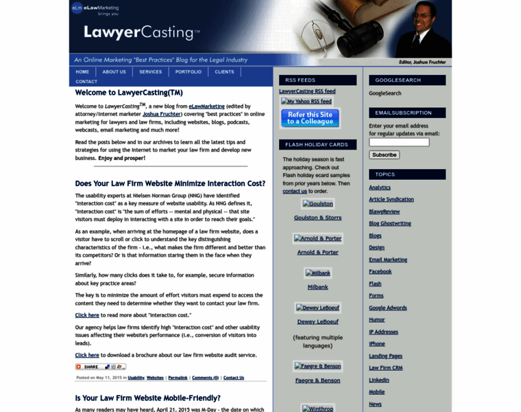 Lawyercasting.com thumbnail