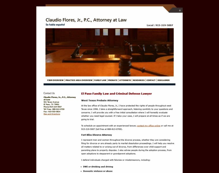 Lawyerclaudioflores.com thumbnail