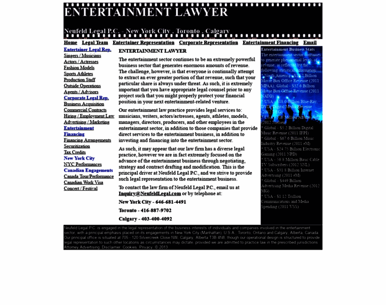 Lawyerentertainment.com thumbnail