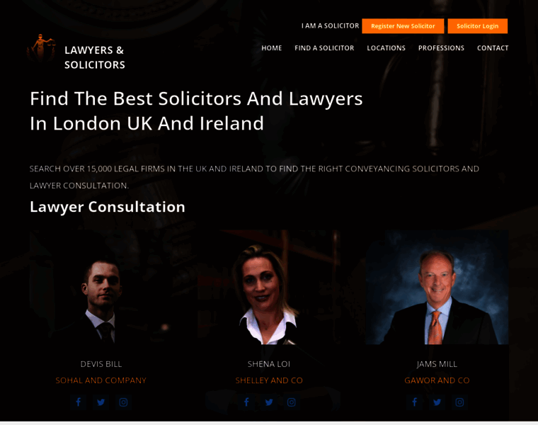 Lawyers-and-solicitors.com thumbnail