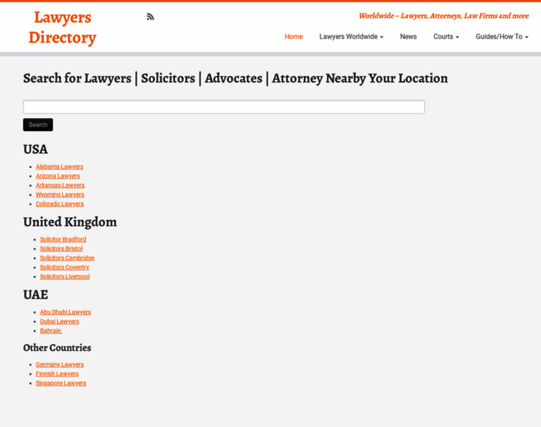 Lawyers-directory.org thumbnail