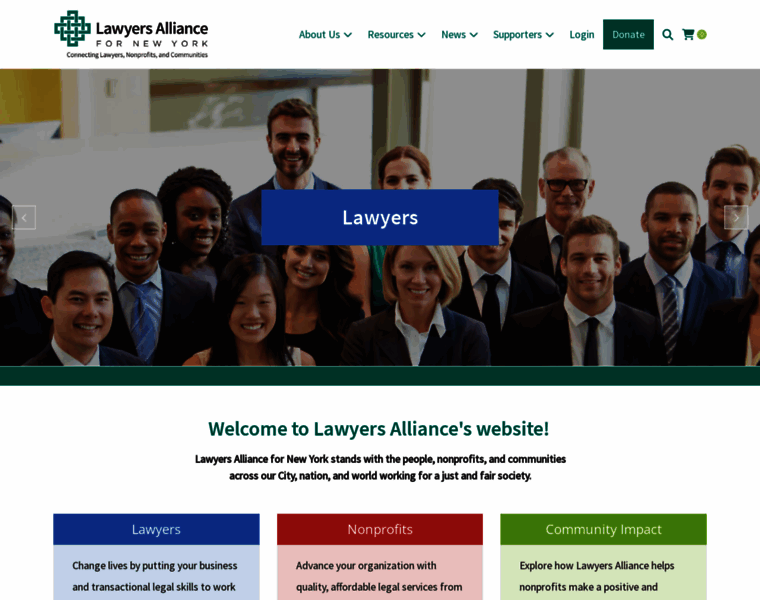 Lawyersalliance.org thumbnail