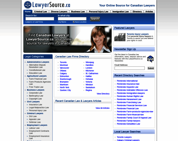 Lawyersource.ca thumbnail