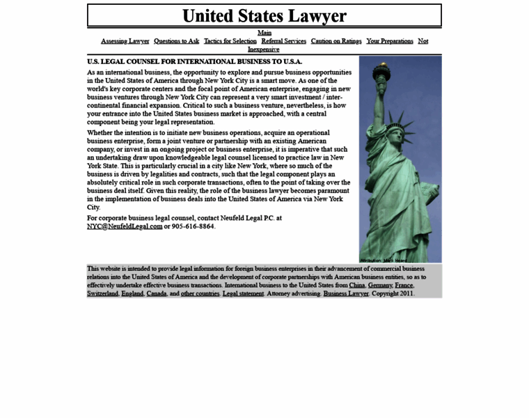 Lawyerunitedstates.com thumbnail