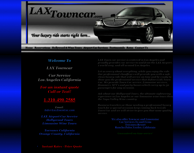Laxtowncar.com thumbnail