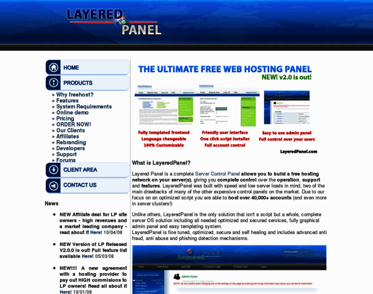 Layeredpanel.com thumbnail Layeredpanel.com thumbnail