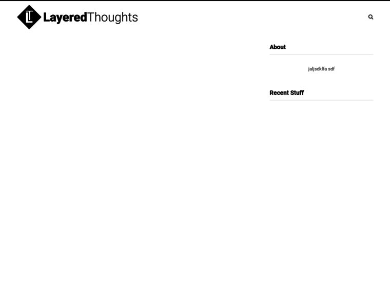 Layeredthoughts.com thumbnail