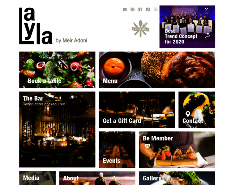 Layla-restaurant.com thumbnail