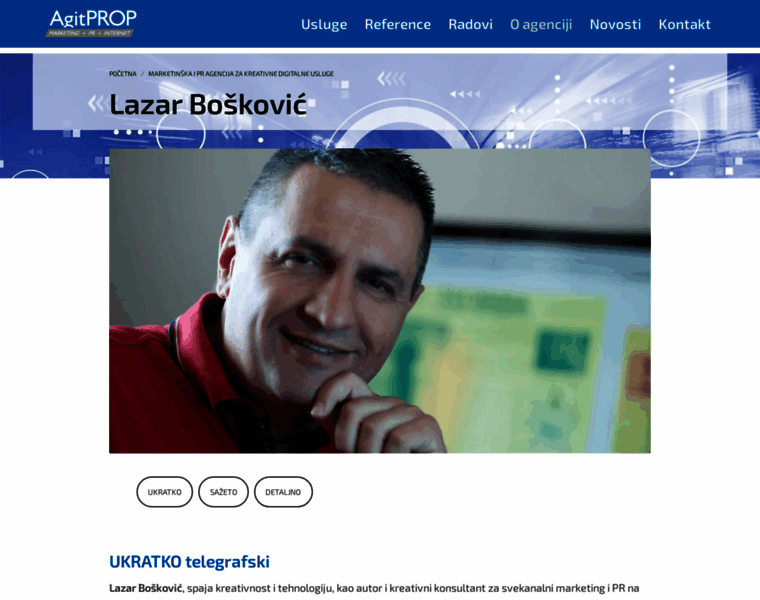 Lazarboskovic.com thumbnail