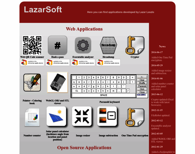 Lazarsoft.info thumbnail