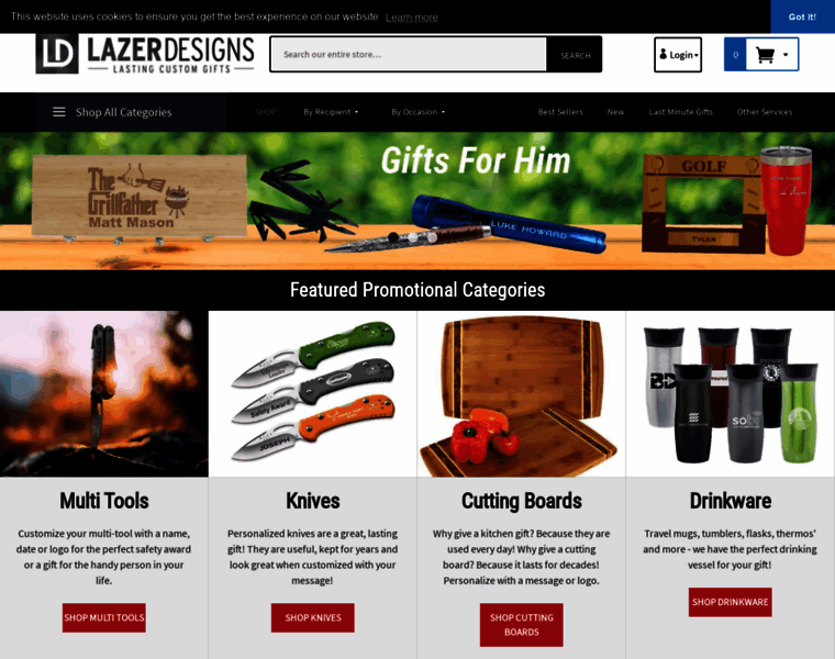 Lazerdesigns.com thumbnail