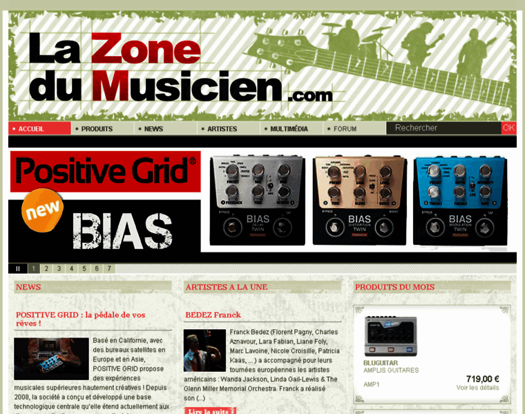 Lazonedumusicien.com thumbnail