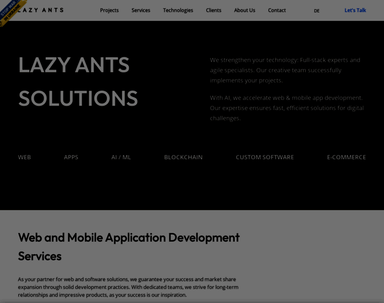 Lazy-ants.com thumbnail