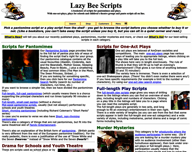 Lazybeescripts.co.uk thumbnail