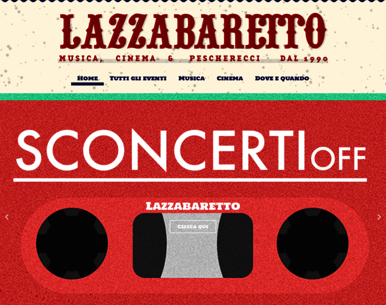 Lazzarettoestate.org thumbnail