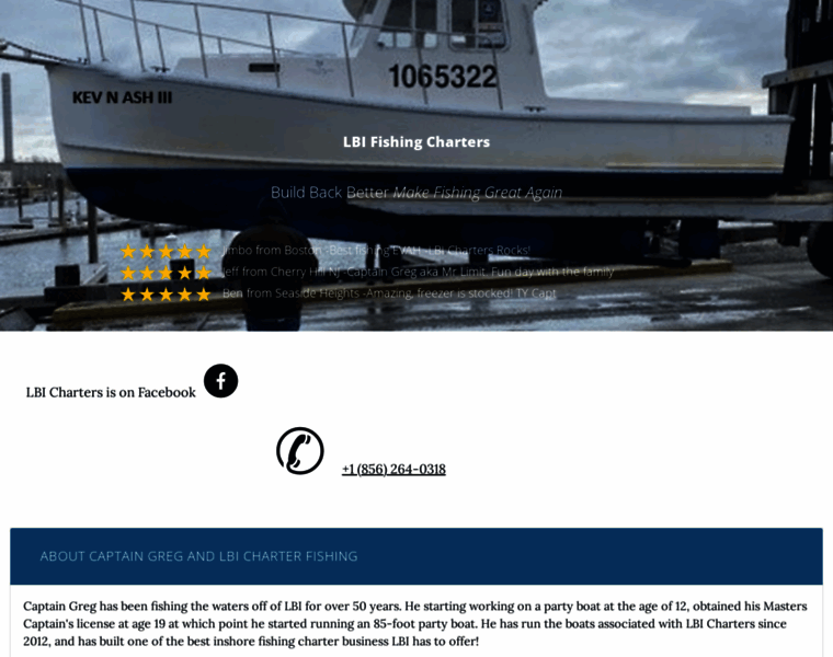 Lbicharters.com thumbnail