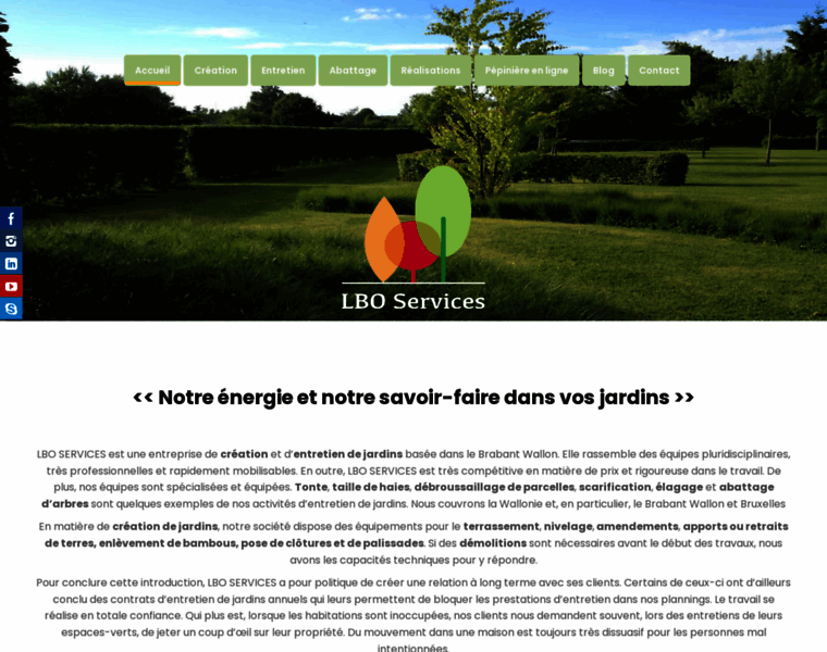 Lbo-services.be thumbnail