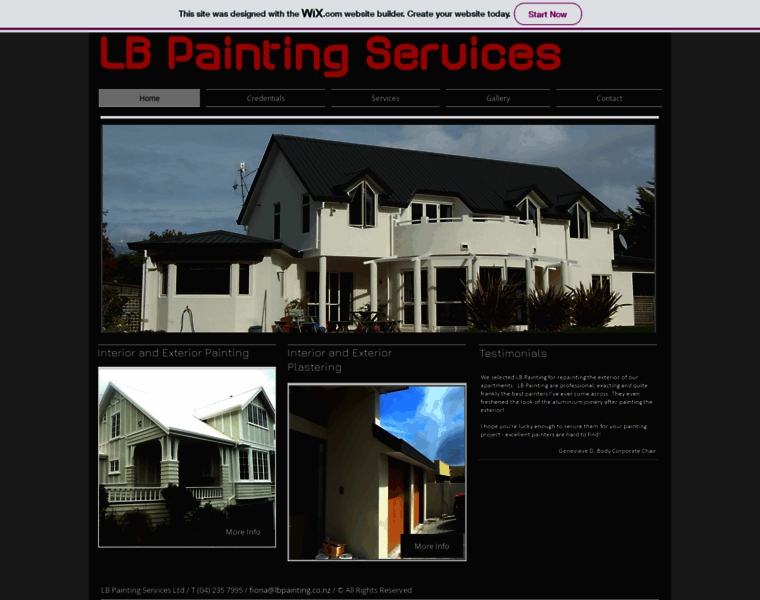 Lbpainting.co.nz thumbnail