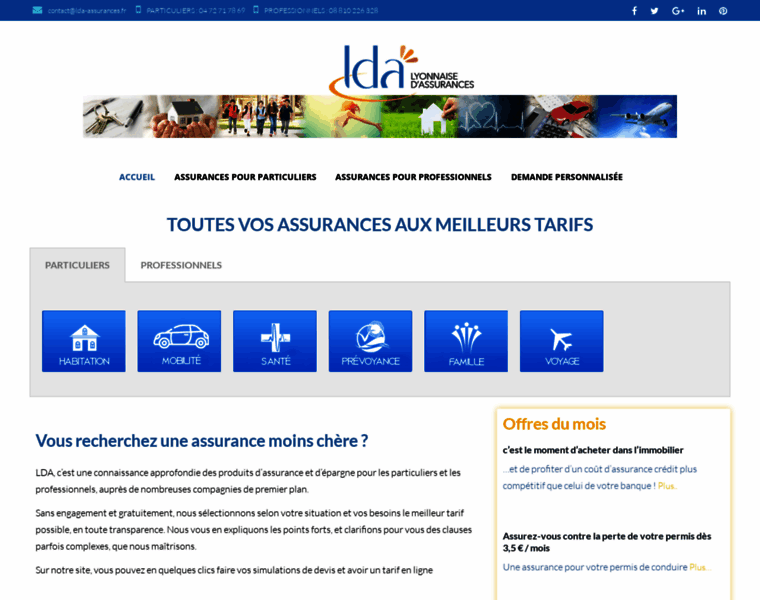 Lda-assurances.fr thumbnail