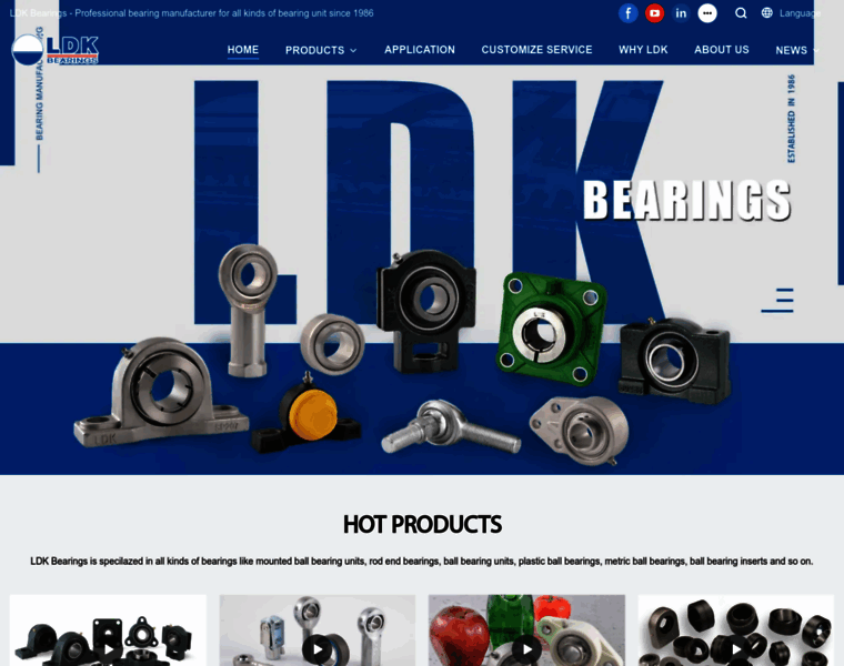 Ldk-bearing.com thumbnail