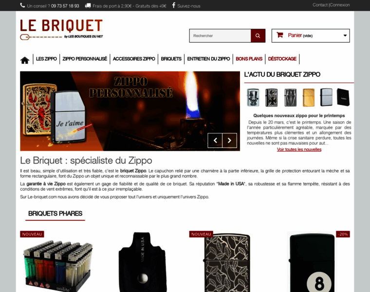 Le-briquet.com thumbnail
