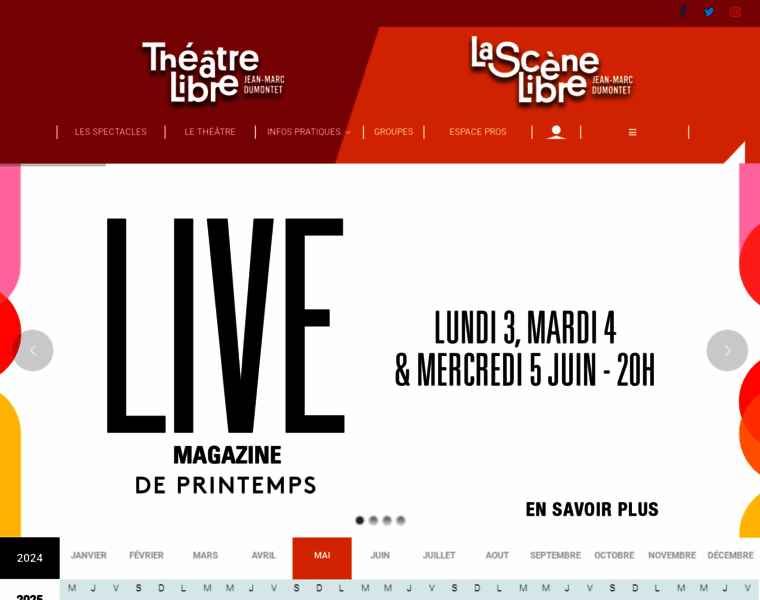 Le-theatrelibre.fr thumbnail