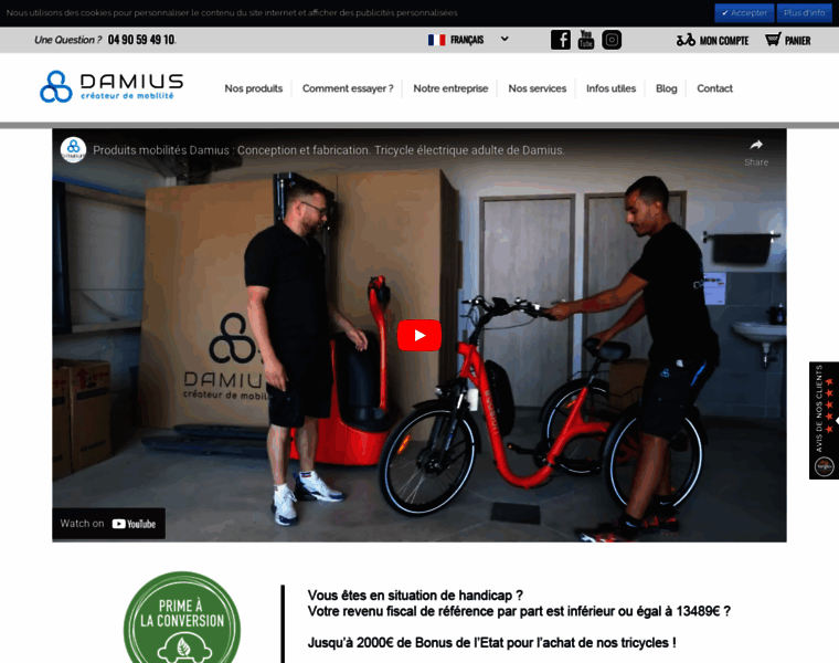 Le-tricycle-francais.fr thumbnail