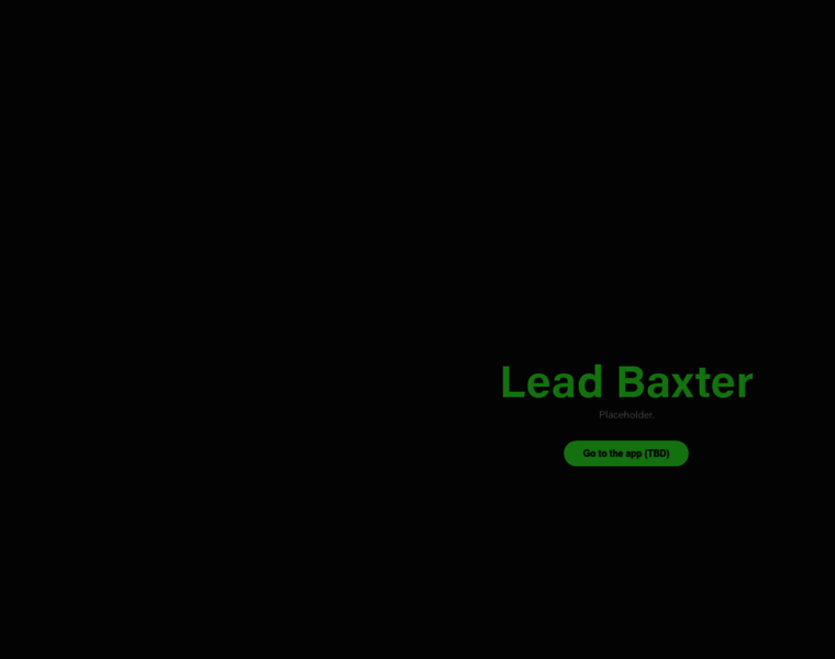 Leadbaxter.com thumbnail