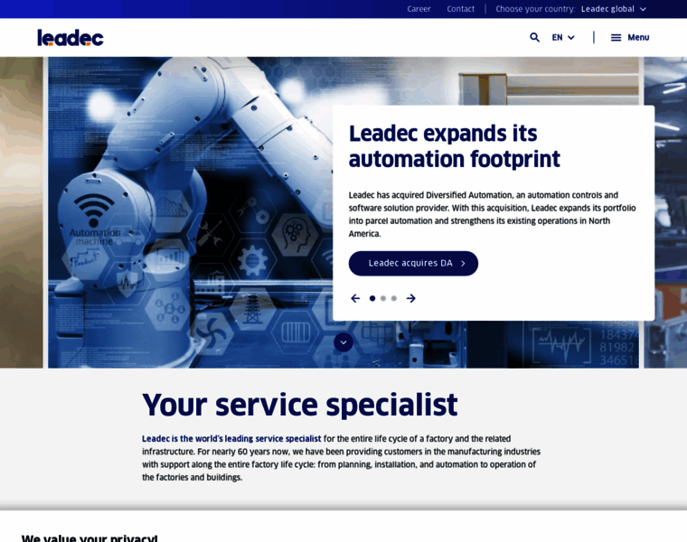Leadec-services.com.br thumbnail