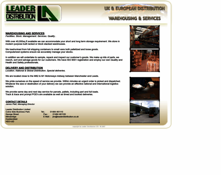 Leaderdistribution.co.uk thumbnail