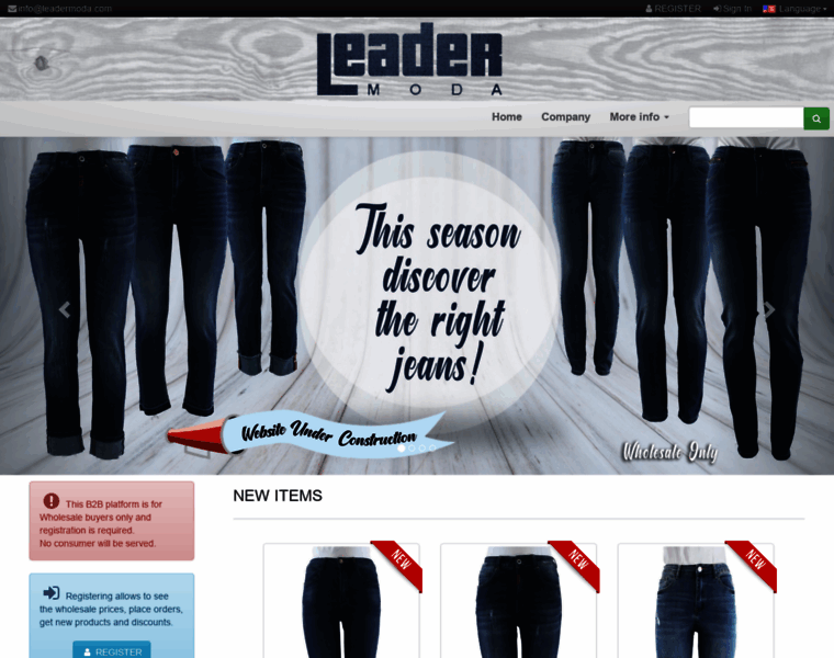 Leadermoda.com thumbnail