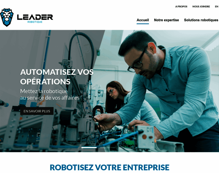 Leaderrobotique.com thumbnail