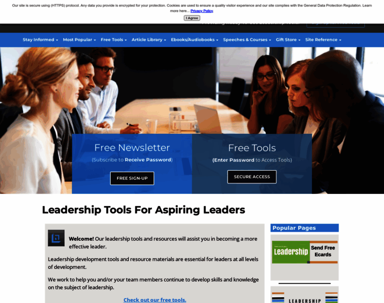 Leadership-tools.com thumbnail