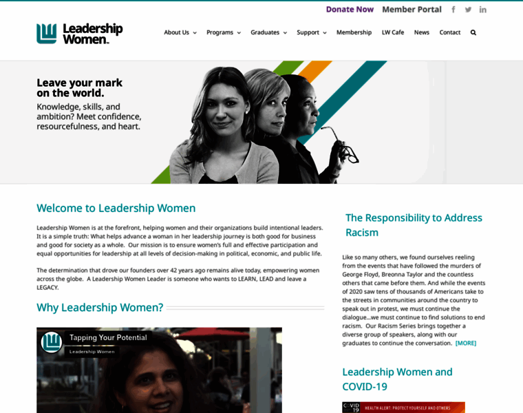 Leadership-women.org thumbnail