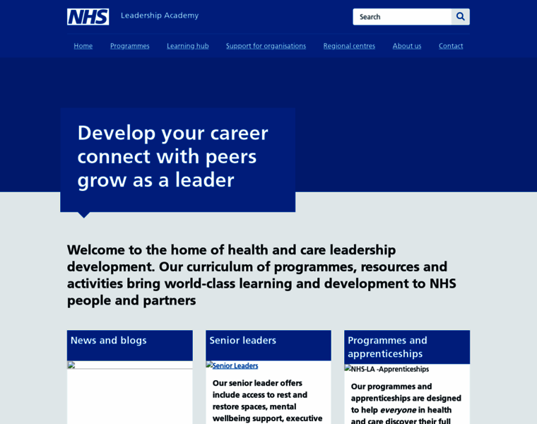 Leadershipacademy.nhs.uk thumbnail Leadershipacademy.nhs.uk thumbnail