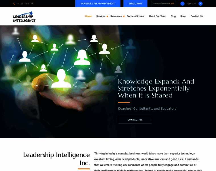 Leadershipintelligence.com thumbnail