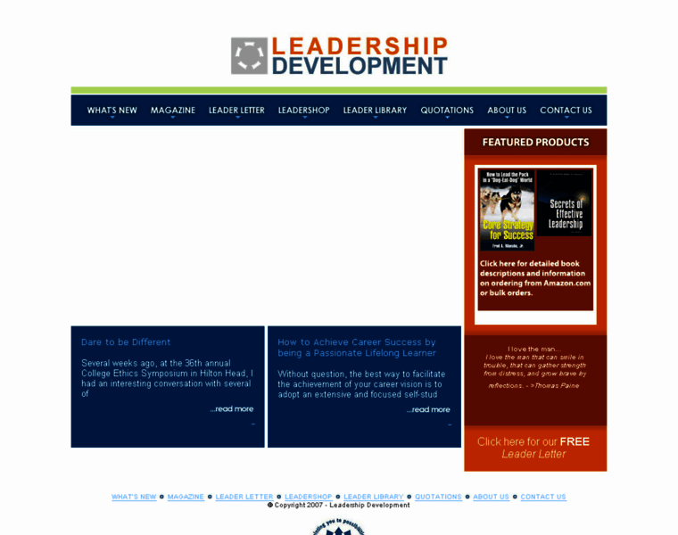 Leadershipmagazine.com thumbnail
