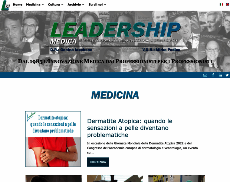 Leadershipmedica.it thumbnail