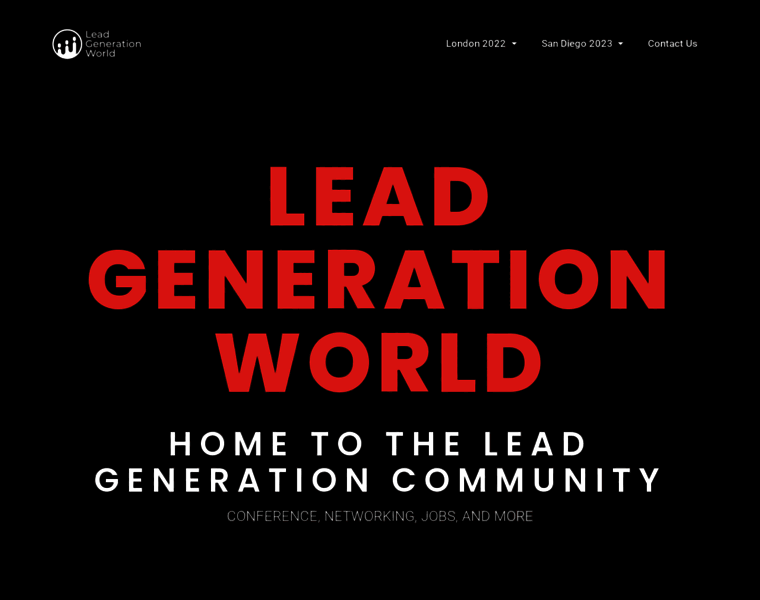 Leadgenerationworld.com thumbnail