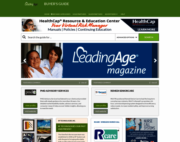 Leadingagebuyersguide.com thumbnail
