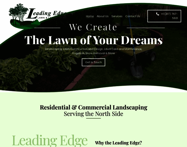 Leadingedgelawncare.com thumbnail