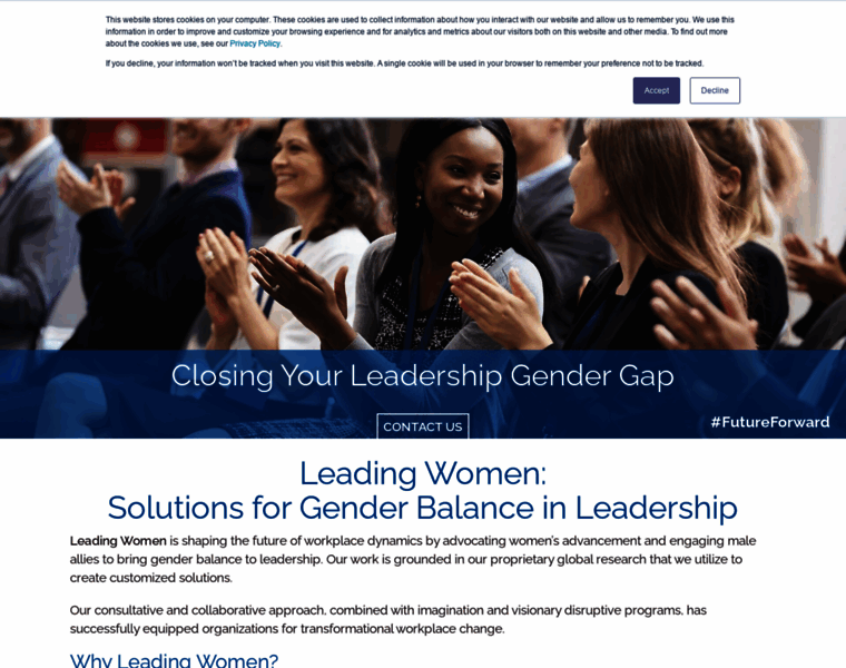 Leadingwomen.biz thumbnail