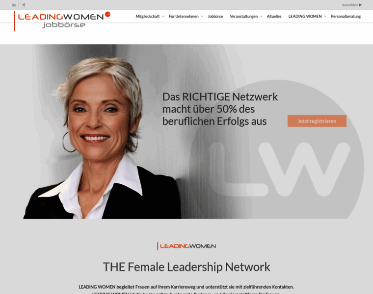 Leadingwomen.de thumbnail
