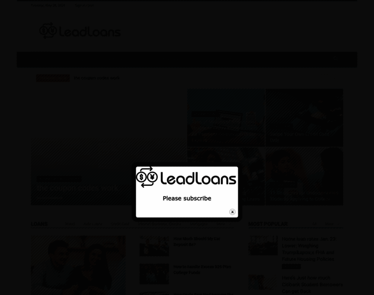 Leadloans.co.uk thumbnail