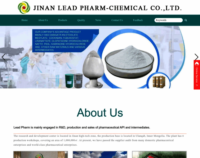Leadpharmaceutical.com thumbnail