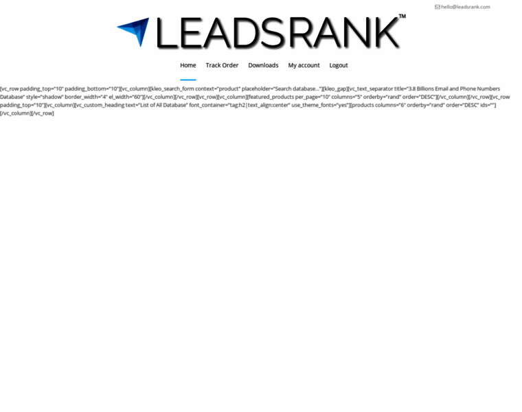 Leadsrank.com thumbnail