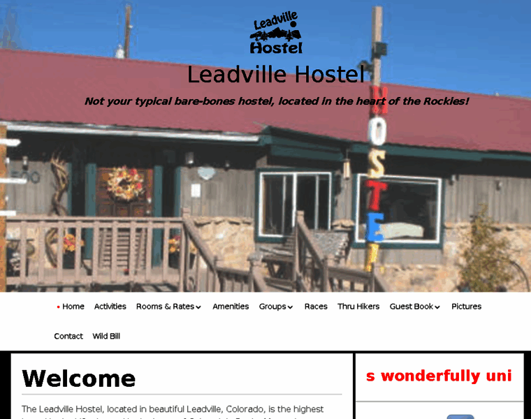Leadvillehostel.com thumbnail
