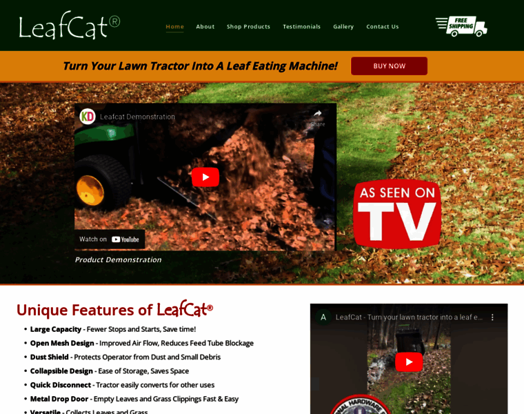 Leafcat.com thumbnail